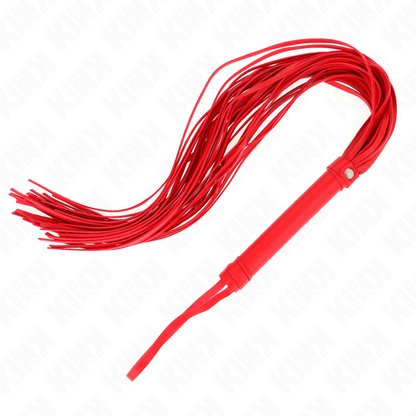 KINK - FRUSTA IN PVC MORBIDO ROSSO 70 CM - KINK IMPACT & TOUCH | Lingerie Harness Boutique