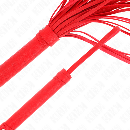 KINK - FRUSTA IN PVC MORBIDO ROSSO 70 CM - KINK IMPACT & TOUCH | Lingerie Harness Boutique