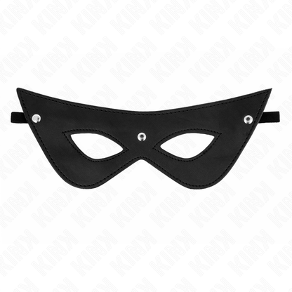 KINK - MASCHERA PER OCCHI 3 RIVETTI 24 x 9 CM - KINK MASKED ALLURE | Lingerie Harness Boutique
