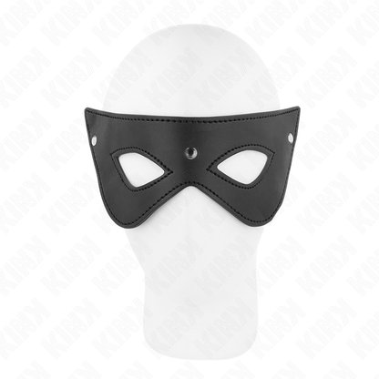 KINK - MASCHERA PER OCCHI 3 RIVETTI 24 x 9 CM - KINK MASKED ALLURE | Lingerie Harness Boutique