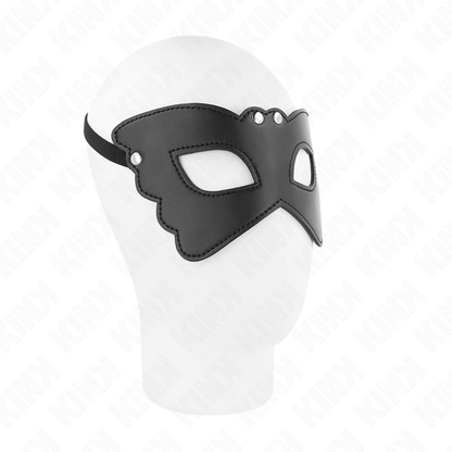 KINK - BUTTERFLY SHAPE FAUX LEATHER MASK 20 x 9 CM