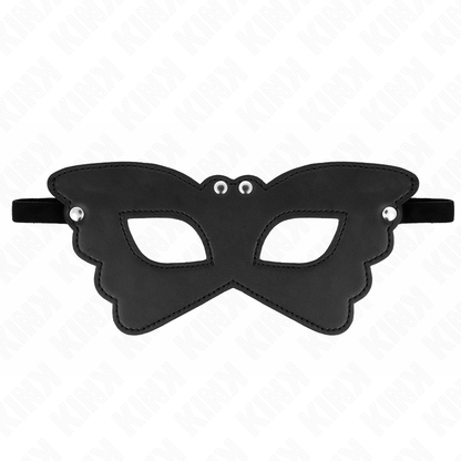 KINK - MASCHERA IN SIMILPELLE A FORMA DI FARFALLA 20 x 9 CM - KINK MASKED ALLURE | Lingerie Harness Boutique