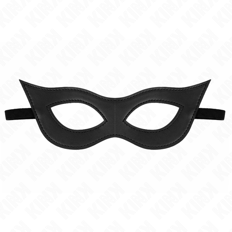 KINK - MASCHERA IN SIMILPELLE MODELLO 2 23 x 7,5 CM - Lingerie Harness Boutique | Lingerie Harness Boutique