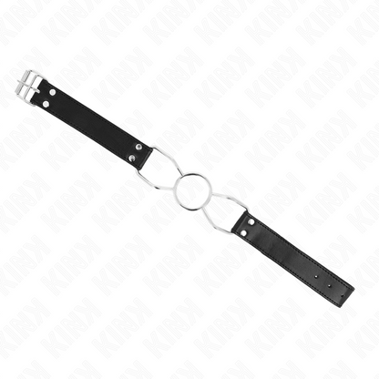 KINK - BAVAGLIO BOCCA RAGNO 60 X 3 CM TAGLIA M 4,5 CM - KINK COLLAR & GAG | Lingerie Harness Boutique