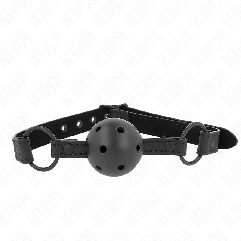 KINK - PALLA IN NEOPRENE 4.5 CM GAG 63.5 X 2 CM REGOLABILE 41 X 59 CM - KINK COLLAR & GAG | Lingerie Harness Boutique