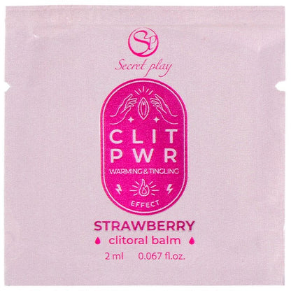 SECRETPLAY - STRAWBERRY SINGLE-DOSE LUBRICANT 2 ML