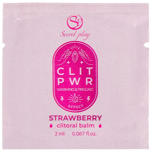 SECRETPLAY - LUBRIFICANTE MONODOSE ALLA FRAGOLA 2 ML - SECRETPLAY COSMETIC | Lingerie Harness Boutique