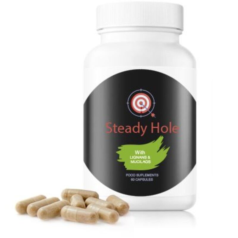 500 COSMETICS - CAPSULE U-STEADY HOLE PER LA SALUTE DEL TRANSITO INTESTINALE - 60 CAPSULE - 500COSMETICS | Lingerie Harness Boutique