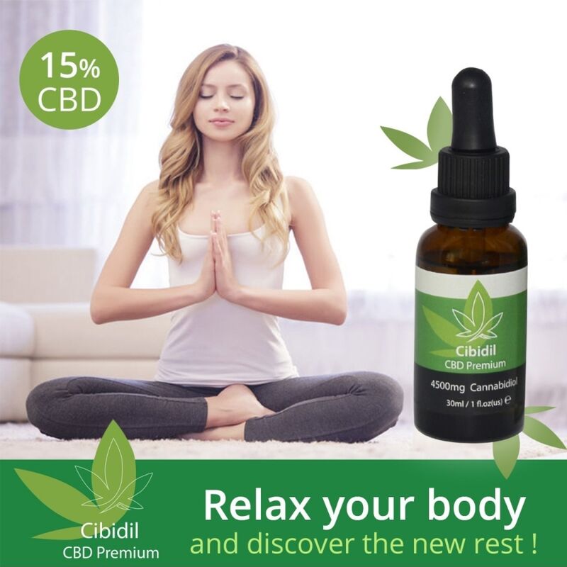 500 COSMETICS - CIBIDIL OLIO DI CBD RILASSANTE 15% 30 ML - 500COSMETICS | Lingerie Harness Boutique