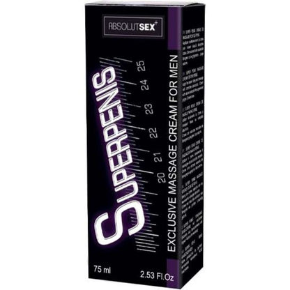 RUF - SUPERPENIS CREMA PER IL PENE 75 ML - RUF | Lingerie Harness Boutique