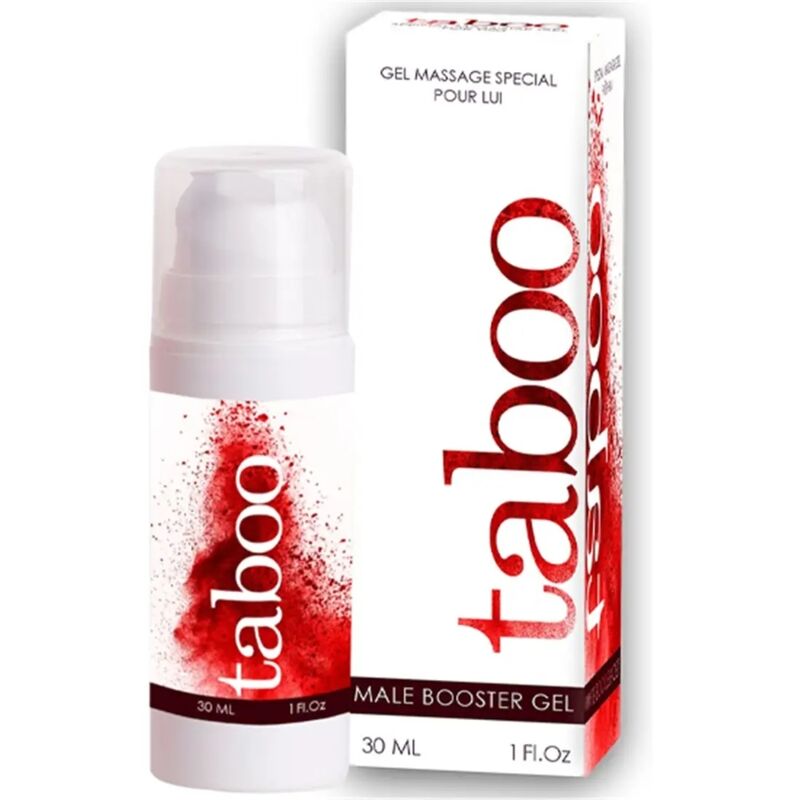 RUF - TABOO MALE BOOSTER GEL PER L'EREZIONE 30 ML - RUF | Lingerie Harness Boutique