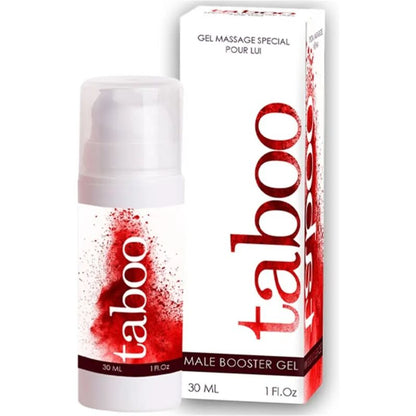RUF - TABOO MALE BOOSTER GEL PER L'EREZIONE 30 ML - RUF | Lingerie Harness Boutique