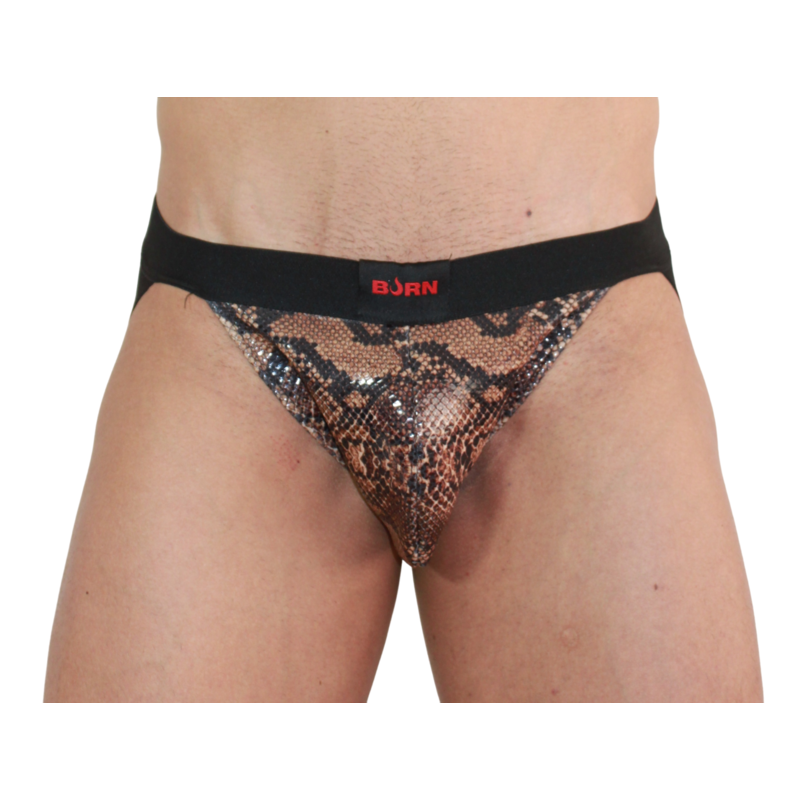 BURN - 002 JOCK SNAKE BLACK S