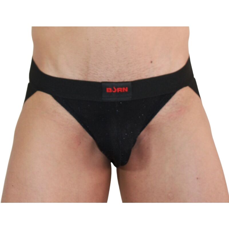 BURN - 003 JOCK BLACK GLOSSY S