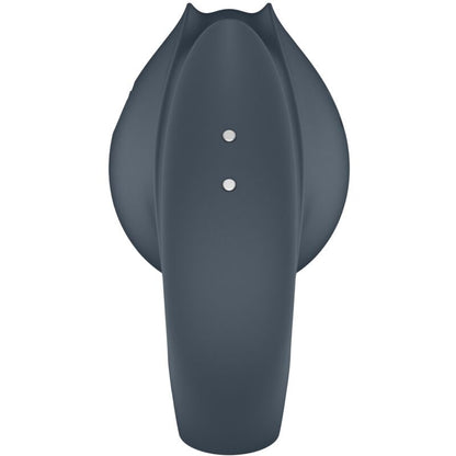 SATISFYER - PERFECT PAIR 2 MULTIVIBRATORE 2 IN 1 ANELLO PER PENE E STIMOLATORE PER DITA GRIGIO - SATISFYER PARTNER | Lingerie Harness Boutique