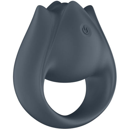 SATISFYER - PERFECT PAIR 2 MULTIVIBRATORE 2 IN 1 ANELLO PER PENE E STIMOLATORE PER DITA GRIGIO - SATISFYER PARTNER | Lingerie Harness Boutique