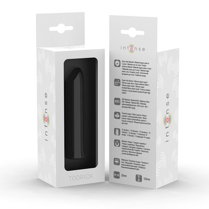 INTENSE - TODRICK BLACK PROIETTILE STIMOLANTE CLITORIDEO - INTENSE FUN | Lingerie Harness Boutique