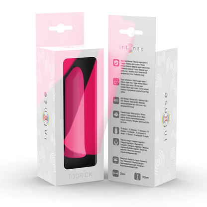 INTENSE - TODRICK ROSA PROIETTILE STIMOLANTE CLITORIDEO - INTENSE FUN | Lingerie Harness Boutique