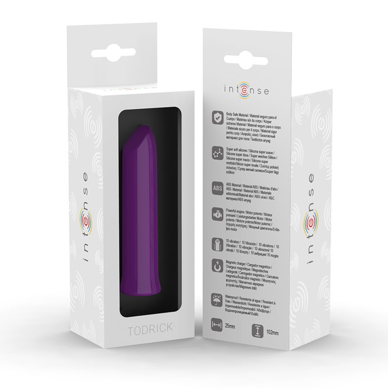 INTENSE - TODRICK VIOLET BULLET STIMOLANTE CLITORIDEO - INTENSE FUN | Lingerie Harness Boutique