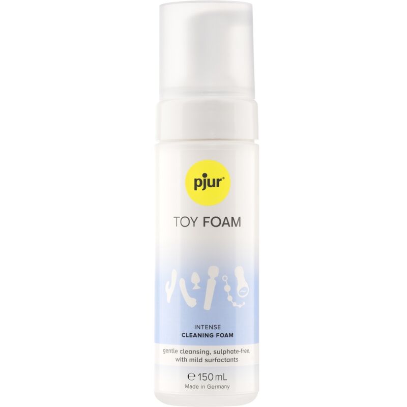 PJUR - TOY FOAM DETERGENTE PER GIOCATTOLI SCHIUMA DELICATA 150 ML - PJUR | Lingerie Harness Boutique