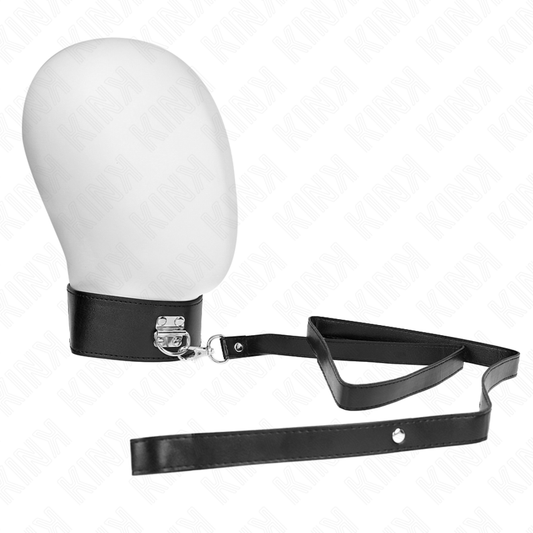 KINK - COLLANA CON CINTURA 116 CM MODELLO 2 REGOLABILE 36-43 CM X 5 CM - KINK COLLAR & GAG | Lingerie Harness Boutique