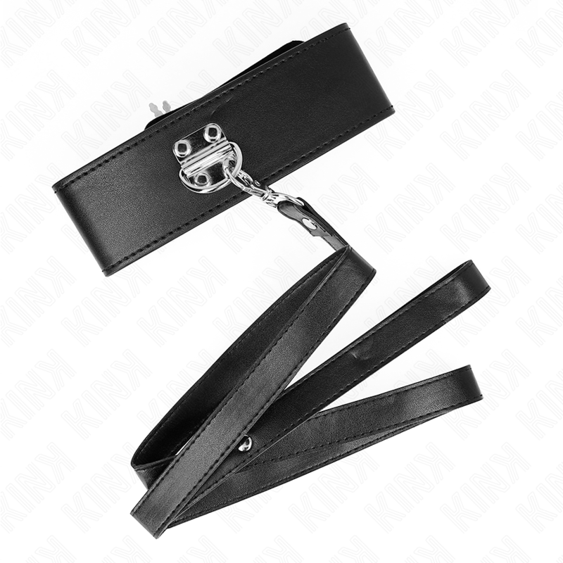KINK - COLLANA CON CINTURA 116 CM MODELLO 2 REGOLABILE 36-43 CM X 5 CM - KINK COLLAR & GAG | Lingerie Harness Boutique