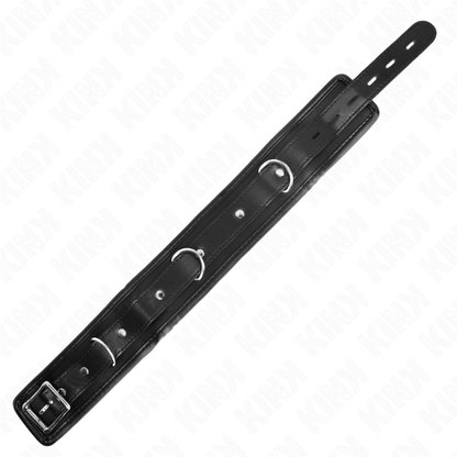 KINK - COLLARE MODELLO BASE CON GUINZAGLIO 65 CM MODELLO 1 53 X 6 CM - KINK COLLAR & GAG | Lingerie Harness Boutique