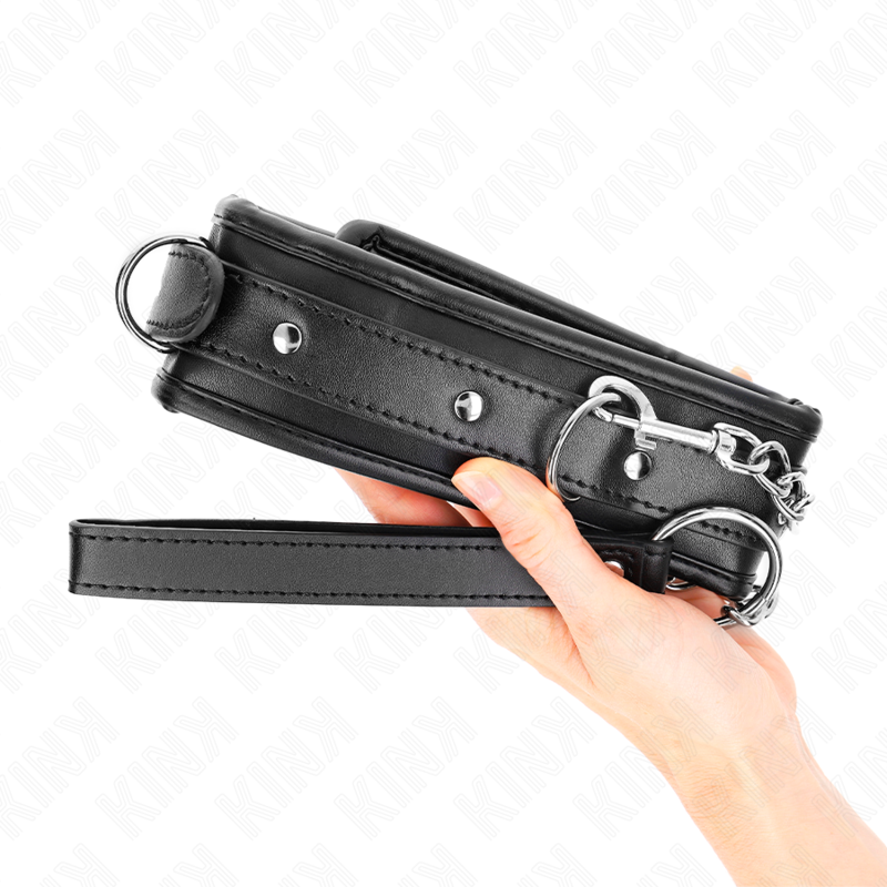 KINK - COLLANA PESANTE CON CINTURA 65 CM MODELLO 1 REGOLABILE 36,5-50 CM - Lingerie Harness Boutique | Lingerie Harness Boutique