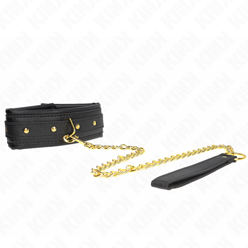 KINK - COLLANA CON CINTURINO IN SIMILPELLE SPUGNA MODELLO 1 REGOLABILE 37-54 CM X 3 CM - Lingerie Harness Boutique | Lingerie Harness Boutique