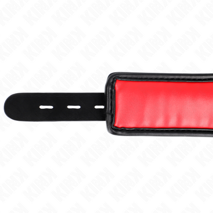 KINK - COLLANA CON CINTURINO IN SIMILPELLE SPUGNA MODELLO 3 REGOLABILE 37-54 CM X 3 CM - Lingerie Harness Boutique | Lingerie Harness Boutique