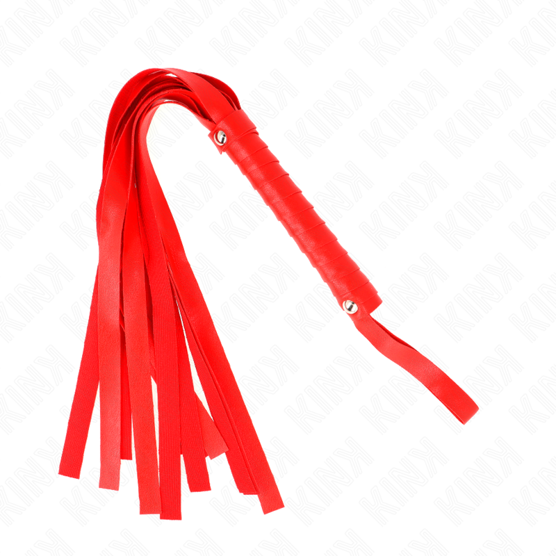 KINK - FRUSTA CODA LARGA ROSSA 48,5 CM - KINK IMPACT & TOUCH | Lingerie Harness Boutique