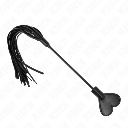 KINK - LINEA FRUSTA CON PANDELLO A CUORE 35 CM - KINK IMPACT & TOUCH | Lingerie Harness Boutique