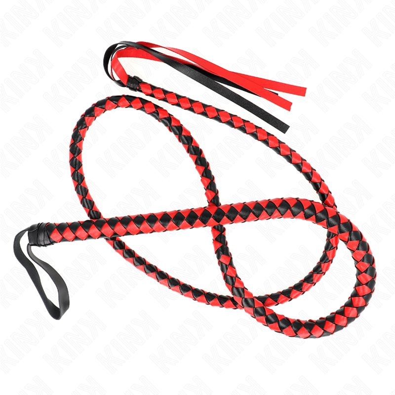 KINK - FRUSTA SERPENTE LUNGA ROSSA 210 CM - KINK IMPACT & TOUCH | Lingerie Harness Boutique