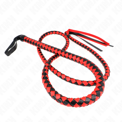 KINK - FRUSTA SERPENTE LUNGA ROSSA 210 CM - KINK IMPACT & TOUCH | Lingerie Harness Boutique