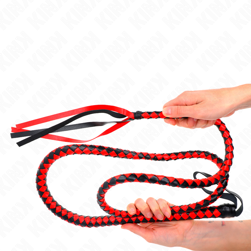 KINK - FRUSTA SERPENTE LUNGA ROSSA 210 CM - KINK IMPACT & TOUCH | Lingerie Harness Boutique