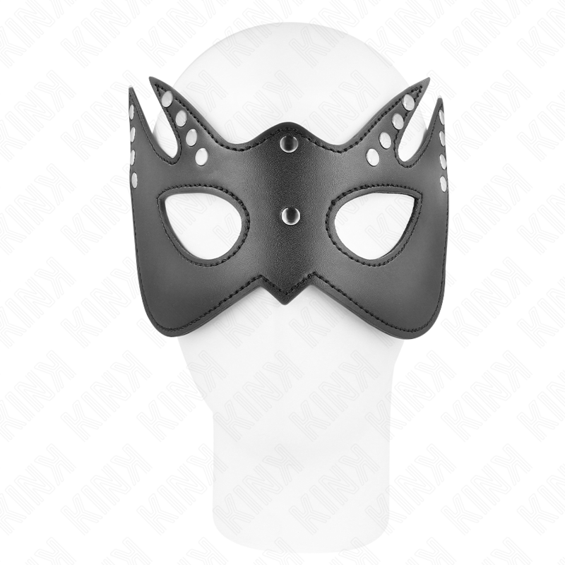 KINK - MASCHERA PIPISTRELLO CON RIVETTI 23 x 15 CM - KINK MASKED ALLURE | Lingerie Harness Boutique