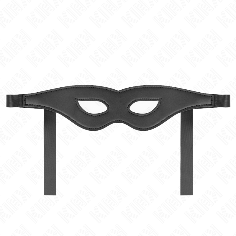 KINK - MASCHERA IN SIMILPELLE MODELLO 1 30 x 7 CM - KINK MASKED ALLURE | Lingerie Harness Boutique