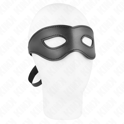 KINK - MASCHERA IN SIMILPELLE MODELLO 1 30 x 7 CM - KINK MASKED ALLURE | Lingerie Harness Boutique