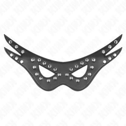 KINK - MASCHERA SEXY IN SIMILPELLE MODELLO 1 27 x 13 CM - KINK MASKED ALLURE | Lingerie Harness Boutique
