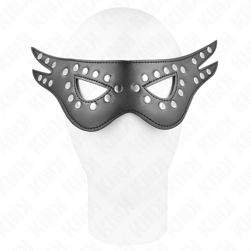 KINK - MASCHERA SEXY IN SIMILPELLE MODELLO 1 27 x 13 CM - KINK MASKED ALLURE | Lingerie Harness Boutique