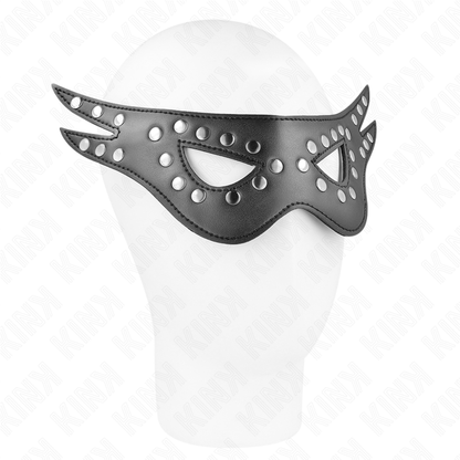 KINK - MASCHERA SEXY IN SIMILPELLE MODELLO 1 27 x 13 CM - KINK MASKED ALLURE | Lingerie Harness Boutique