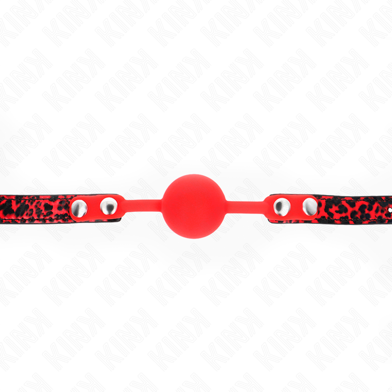 KINK - PALLA IN SILICONE 4 CM MODELLO GAG 2 60 x 2 CM - KINK IMPACT & TOUCH | Lingerie Harness Boutique
