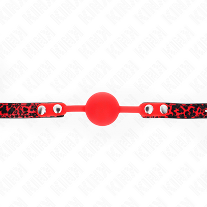 KINK - PALLA IN SILICONE 4 CM MODELLO GAG 2 60 x 2 CM - KINK IMPACT & TOUCH | Lingerie Harness Boutique