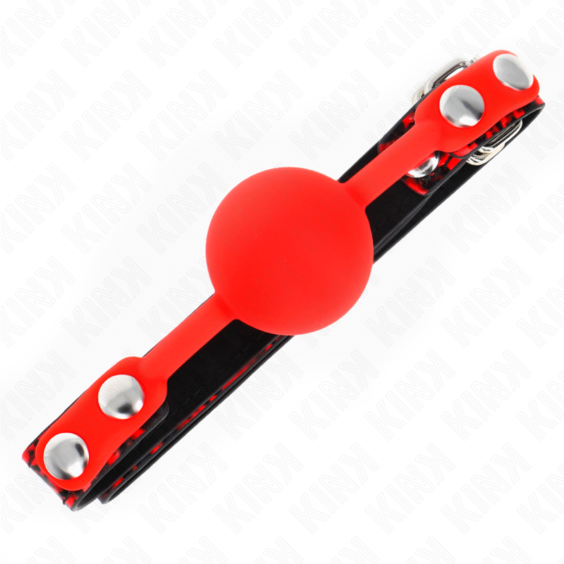 KINK - PALLA IN SILICONE 4 CM MODELLO GAG 2 60 x 2 CM - KINK IMPACT & TOUCH | Lingerie Harness Boutique
