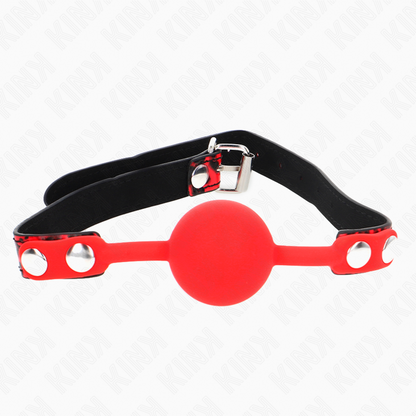 KINK - PALLA IN SILICONE 4 CM MODELLO GAG 2 60 x 2 CM - KINK IMPACT & TOUCH | Lingerie Harness Boutique
