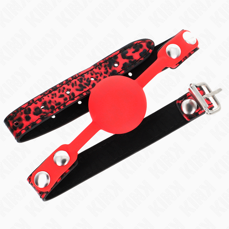 KINK - PALLA IN SILICONE 4 CM MODELLO GAG 2 60 x 2 CM - Lingerie Harness Boutique | Lingerie Harness Boutique