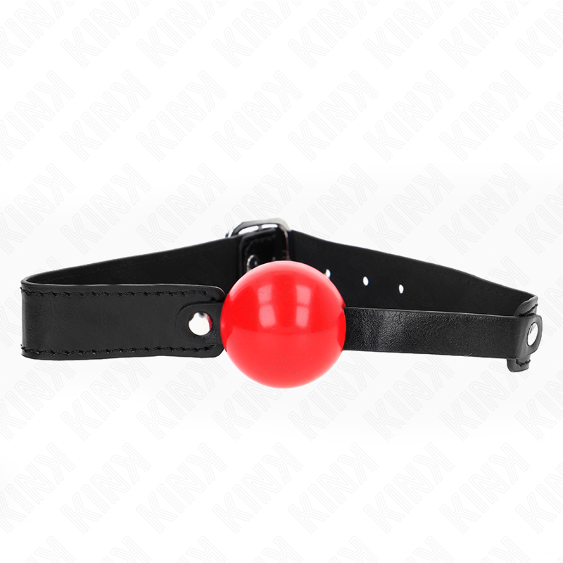 KINK - PALLA MORBIDA IN TPE 4 CM MODELLO GAG 1 66 x 2,5 CM REGOLABILE 41-61 CM - KINK COLLAR & GAG | Lingerie Harness Boutique