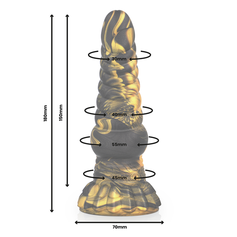 EPIC - FURIAS DILDO CREATURA MITOLOGICA GRECA - EPIC | Lingerie Harness Boutique