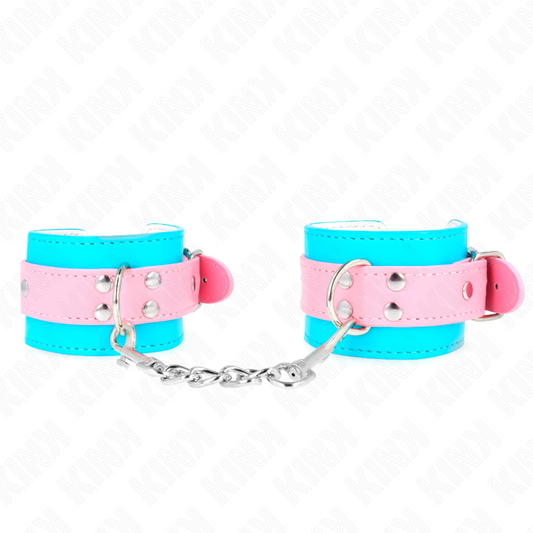 KINK - CUTE BLUE/PINK ADJUSTABLE WRIST REST 16-28CM X 5CM