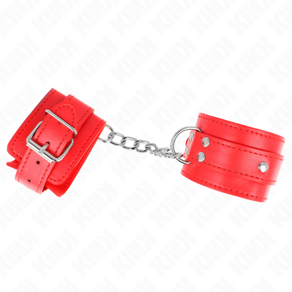 KINK - WRIST RESISTANCE WITH 3 ADJUSTABLE RINGS RED 17.5-25CM X 6CM